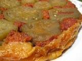 Receta Tarta tatin de berenjenas y sobrasada