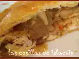 Receta Empanada de pollo y champiñones