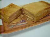 Receta Pastel jamón y queso