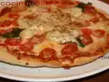 Receta Pizza margarita o margherita