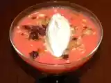 Receta Gazpacho con espuma de anchoas