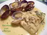 Receta Bacalao con almejas