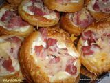 Receta Tarteletas de queso y jamon / tartelettes fromage-jambon