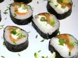 Receta Sushi en casa: salmón ahumado