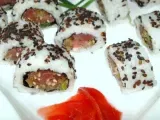 Receta Sushi en casa: atún picante