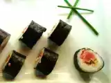 Receta Sushi en casa: tekka maki