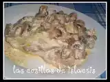 Receta Chuletas de cerdo con champiñones