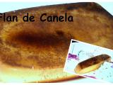 Receta Flan de canela