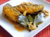 Receta Escabeche sencillo: sardinas en escabeche y ensalada