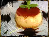 Receta Flan de ricotta con caramelo