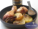 Receta Pollo con ciruelas al pedro ximenez