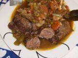 Receta Carrilladas con menestra