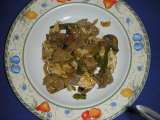 Receta Ternera con verduras y salsa de soja