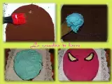 Receta Tarta de spiderman