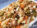 Receta Ensalada de patata y lentejas de soja