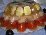 Receta Aspic de bonito con pimentada