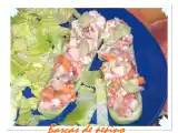 Receta Barquitas de pepino