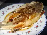 Receta Lubina a la espalda