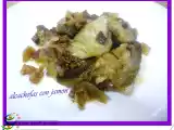 Receta Alcachofas con jamon olla gm