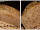 Receta Pan de platano, manzana y nueces