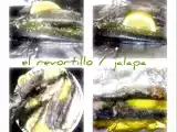 Receta Sardinas en papillot al limon