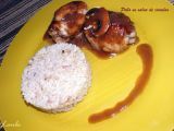 Receta Pollo en salsa de ciruelas