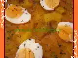Receta Huevos al azafrán