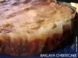 Receta Baklava cheesecake: una tarta de queso diferente