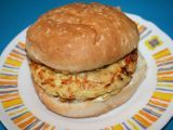 Receta Hamburguesa de pollo con curry