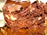 Receta Tarta browni pinguino