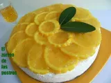 Receta Tarta de helado de naranja