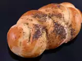 Receta Trenza con semillas de amapola
