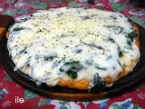 Receta Pizza de espinaca a la italiana