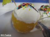 Receta Helado de limón. refrescante, sano y delicioso