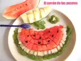 Receta Mosaico de frutas
