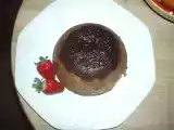 Receta Flan de chocolate en olla gm