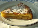 Receta Tarta de manzana en baño de nata (paso a paso)