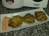 Receta Hamburguesas de bacalao y verduras