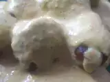 Receta Albondigas en salsa de queso