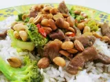 Receta Curry de carne con brócoli