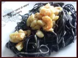 Receta Spaguetis nero di sepia a la marinera