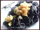 Receta Spaguetis nero di sepia a la marinera