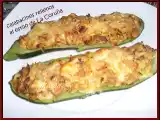 Receta Calabacines rellenos al modo de la coruña