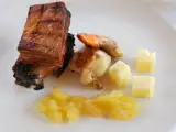 Receta El inventor3: papada ibérica y viera