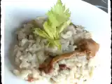 Receta Risotto al tartufo nero e fhunghi