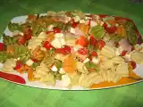 Receta Ensalada de pasta (con tulipanes)