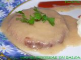 Receta Hamburguesas en salsa