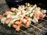 Receta Brochetas marineras