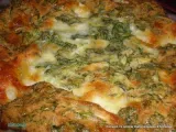 Receta Tortilla rucula-mozzarella / Tortilla roquette-mozzarella