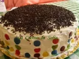Receta Tarta de cumpleaños chocolate y natillas